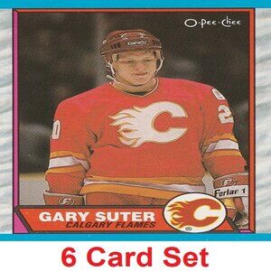 Gary Suter Hockey Card Collection